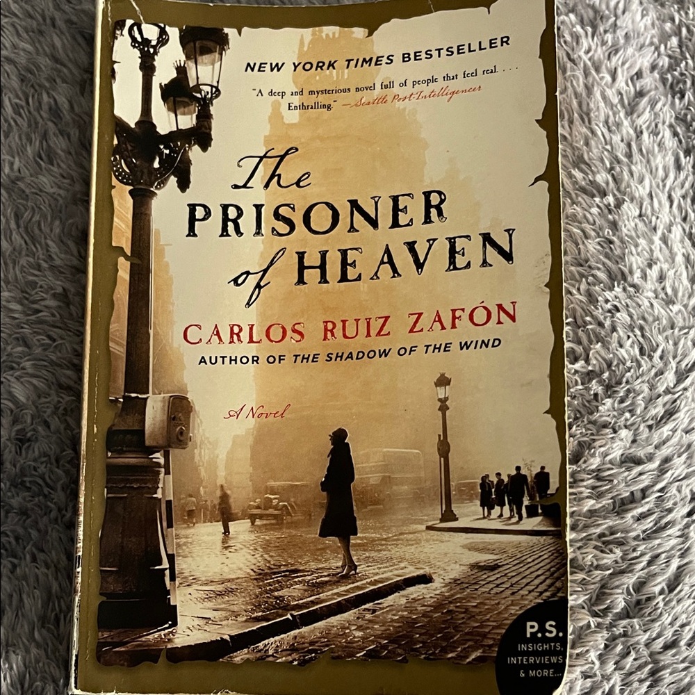 The Prisoner of Heaven by Carlos Ruiz Zafón